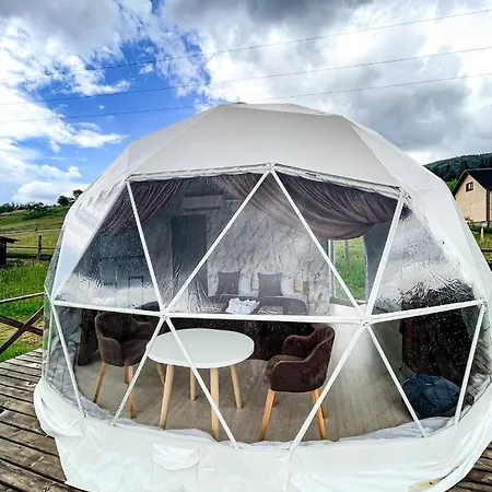 глемпінг хатинка на полонині Campsite