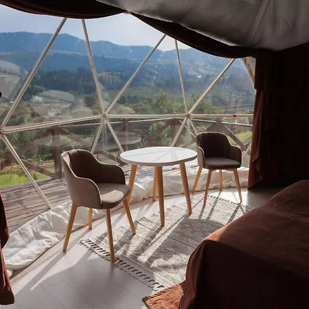 глемпінг хатинка на полонині Campsite