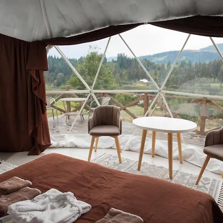 глемпінг хатинка на полонині Campsite *